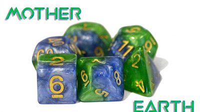 Gate Keeper Games: 7-Die Set Halfsies - Mother Earth Sale