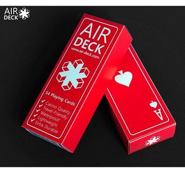 Air Deck Playing Cards - Minimal Red Discount